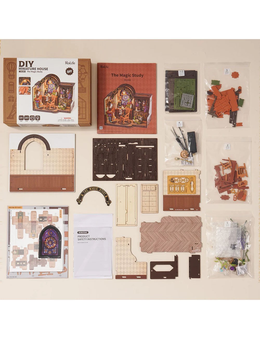 Rolife - Puzzle - Unisex adulto - The Magic Study DG166