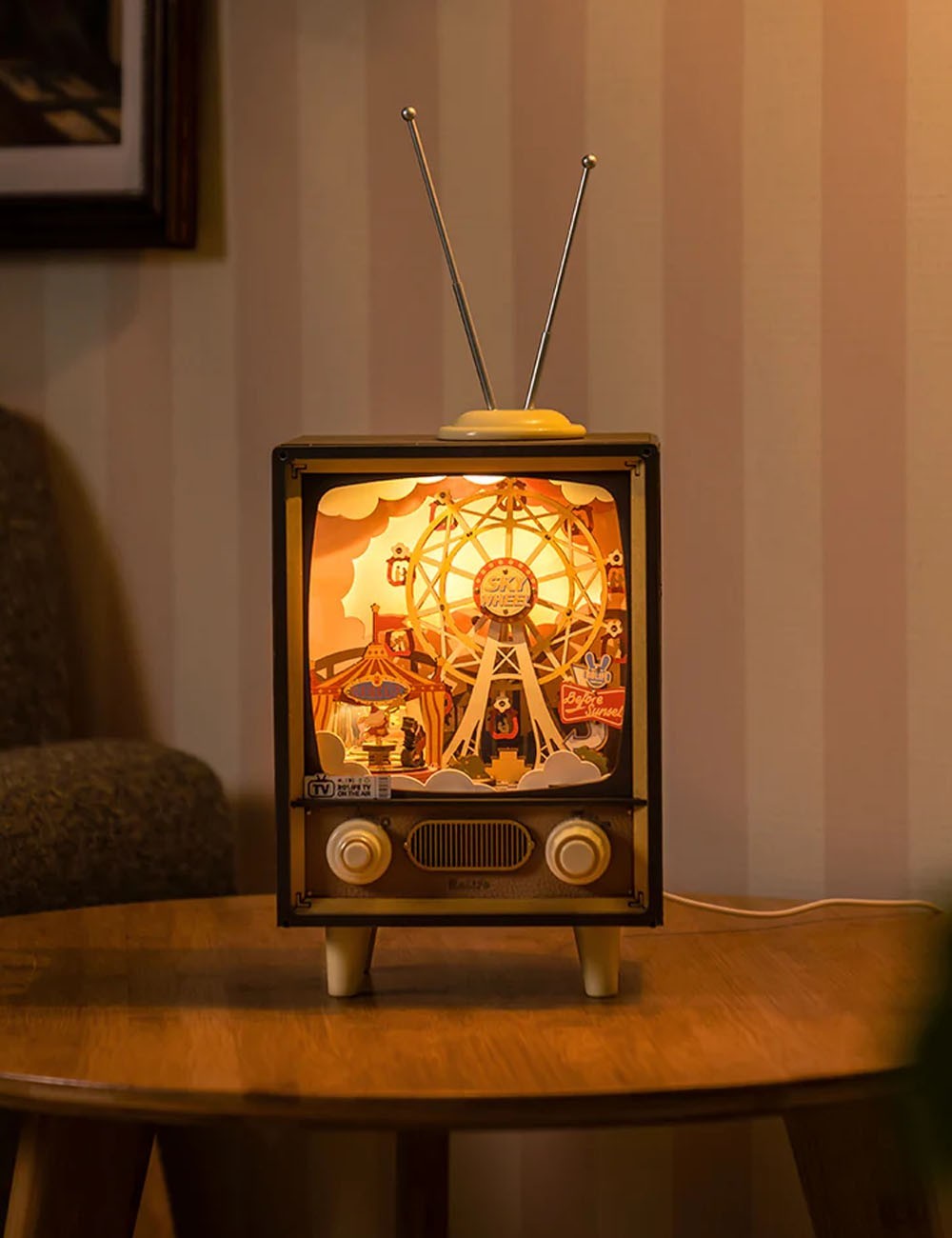 Robotime - Puzzle - Unisex adulto - Sunset Carnival AMT01