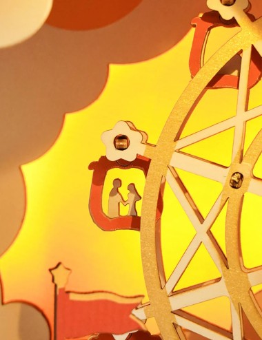 Rolife - Puzzle - Unisex adulto - Sunset Carnival AMT01