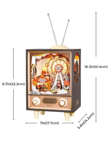 Rolife - Puzzle - Unisex adulto - Sunset Carnival AMT01