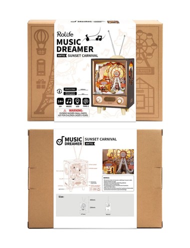 Rolife - Puzzle - Unisex adulto - Sunset Carnival AMT01