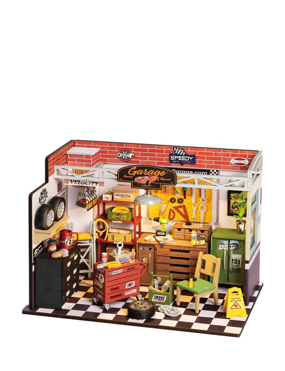 Rolife - Puzzle - Unisex adulto - Garage Workshop DG165