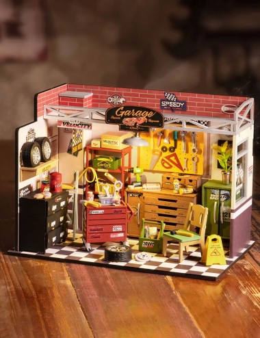 Rolife - Puzzle - Unisex adulto - Garage Workshop DG165