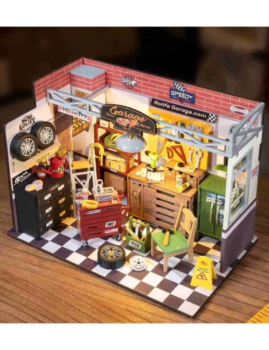 Rolife - Puzzle - Unisex adulto - Garage Workshop DG165