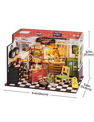 Rolife - Puzzle - Unisex adulto - Garage Workshop DG165