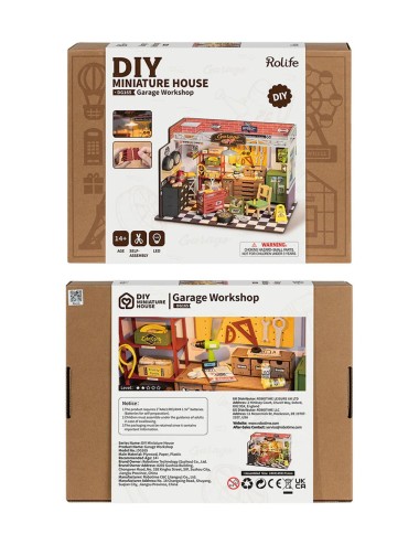 Rolife - Puzzle - Unisex adulto - Garage Workshop DG165