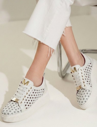 LORENZO MARI - Sneaker - Donna - Sally 27 Bianco